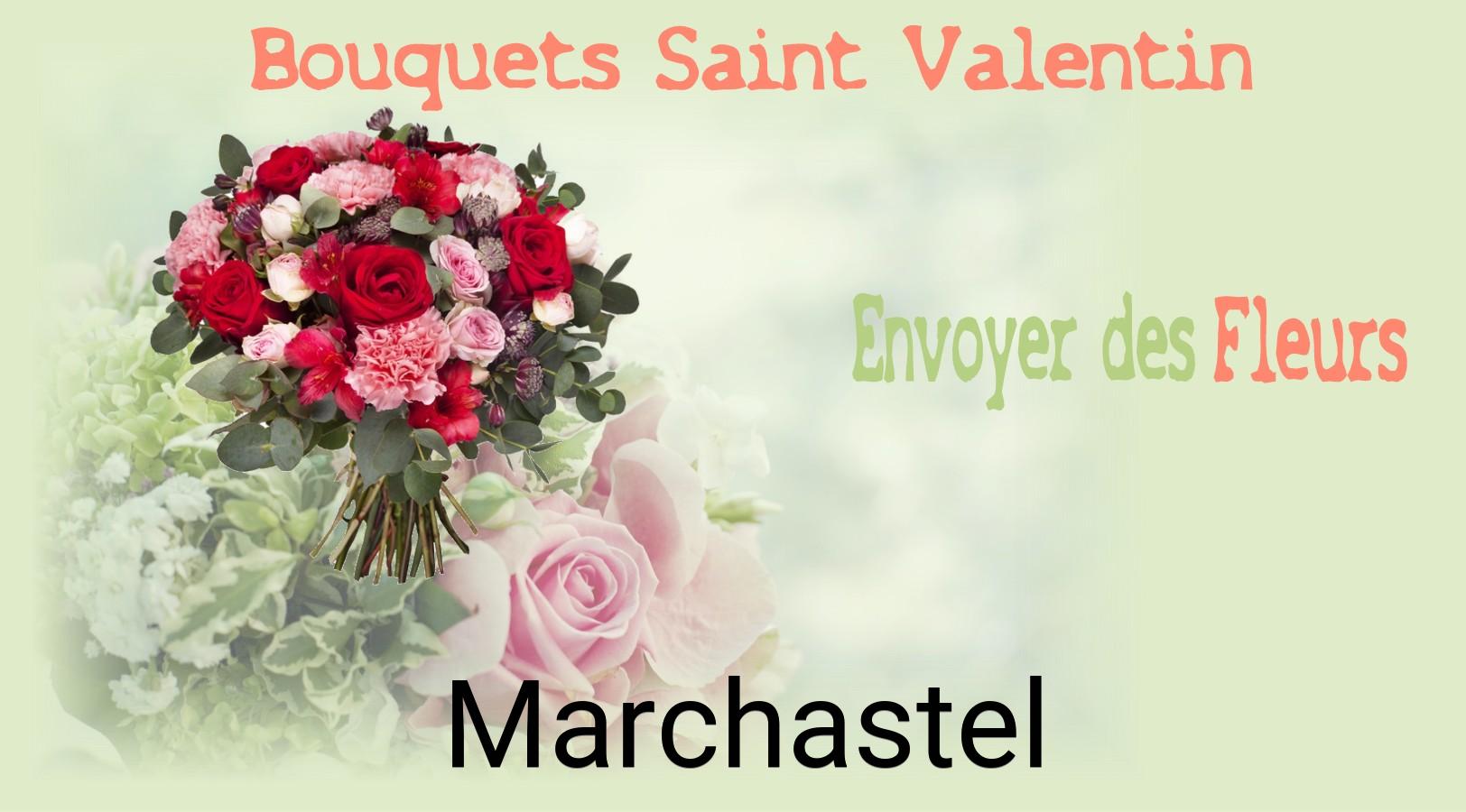 Roses de Saint-Valentin livrées à Marchastel